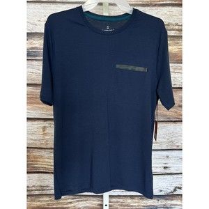 Tommy John T Shirt Mens Size Small Bonded Pocket Tee Navy Blue New